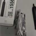 3 Pack Electric Toothbrush with 6 Modes, Rechargeable Toothbrushes with 12 Brush Head, Fast Charge 2 Min and 30s Timer Toothbrush (Black&white&pink)