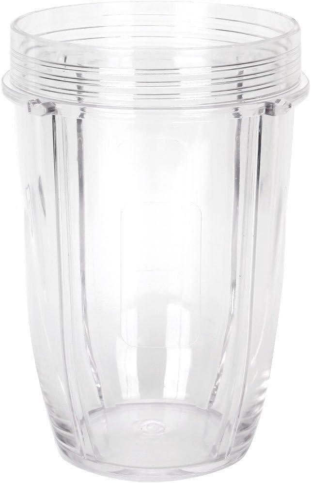 Replacement Blender 18oz Cup For Ninja Auto iQ BL480 BL482 BL642 BL682 BL450 BN401 BN751 BN801 Foodi SS351 SS151 SS401 Ninja Blender Auto iQ Blade