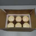 Candle Charisma Ivory Pillar Candles Bulk Pack of 6  (3x4 Inch) Long-Lasting 70-Hour Burn, Dripless & Smokeless  Perfect for Hassle-Free Decor at Weddings, Fall Table Centerpieces & Special Events