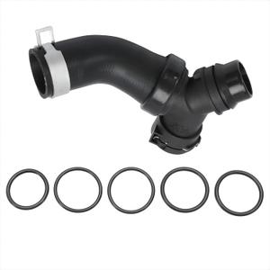 Engine Heater Hose T-Connector Pipe Fit for F150 MUSTANG 5.0L 2011-2020,2013-2020 LOBO 5.0L,2016-2019 MUSTANG 5.2L Replaces DR3Z-8566-A Radiator Hose Connector for Repair Coolant Leak