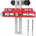 Cabinet Handle Hardware Jig, Adjustable Cabinet Drawer Pull Template for Knobs, Handles and Pulls