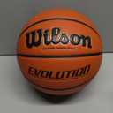 WILSON Evolution Game Basketball - Game Ball, Size 5 - 27.5"