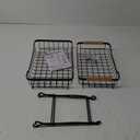 Kitchen Drain Basket Two-layer Fruit Basket Sturdy Elegant Easy to Clean