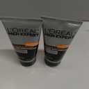 L'Oreal Paris Men Expert Hydra Energetic Daily Facial Cleanser with Charcoal, 2 ct.