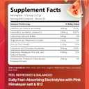 Rosabella Electrolyte Drink Powder Watermelon Sugar-Free Hydration Drink Mix Electrolytes Powder with Sodium, Potassium, Magnesium, Calcium Travel Jar 30 Servings (5.6 oz)