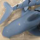 2.4Ghz Remote Control Shark Toys for Pool, 1:18 Scale High Simulation Shark for Kids, Electric RC Sharks Toys with Light & Spray Water Function for 6 7 8 9 Year olds Boys Girls