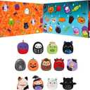 Squishmallows Original Micromallows Halloween Countdown Calendar 13-Pack Plush