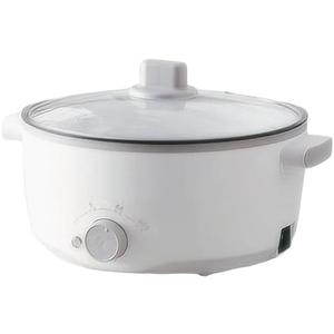 Hot Pot Electric with Steamer, 3L Ramen Cooker, Portable Cooker, Non-Stick Frying Pan, Saut Pan (Hot Pot)