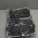 Petskd Pet Carrier 17x12x8.5 JetBlue Allegiant Airline Approved,Pet Travel Carrier Bag for Small Cats and Dogs, Soft Dog Carrier for 1-8 LBS Pets,Dog Cat Carrier with Safety Lock Zipper(Black)