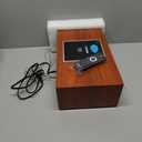 Nostalgic Bluetooth Stereo System for Home, WISCENT Vintage Micro HiFi Systems CD Player,with Bluetooth Audio Streaming,FM Radio,USB Port,Aux-in,Earphone Port (Brown)