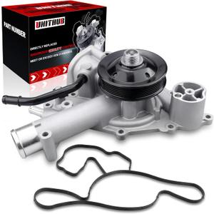 Engine Water Pump Automotive w/Gasket 120-4430 43559 Compatible for Chrysler Aspen Dodge Durango Ram 1500 2500 3500 5.7L 2009-2018