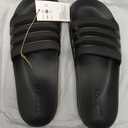 adidas Unisex Shower Slide Sandal, Core Black/Core Black/Core Black, 11 US Men