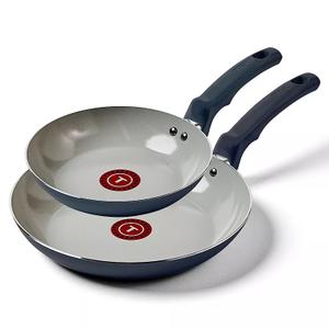 T-Fal Essentials 2-piece Non-Stick Ceramic Frypan Set