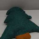 XIAIJIA Christmas Tree Throw Pillow Cute Christmas Tree Shaped Pillow Christmas Decorative Pillows Fluffy Pillow Cushions for Bed, Couch, 19.6x17.7 in