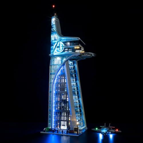 LIGHTAILING Light for Lego- 76269 Avengers-Tower - Led Lighting Kit Compatible with Lego Building Blocks Model - NOT Included The Model Set