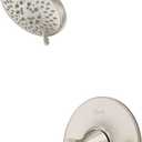 Pfister Weller Shower Only Trim Kit, Valve Not Included, 1-Handle, 2-Hole Install, Brushed Nickel Finish, LG897WRK