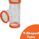 MidWest Homes for Pets Curvy Hamster Tube Value Pack, Compatible on All Midwest and Ferplast Hamster Cages, Model FP-CTVP