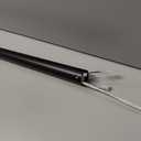 48 Inch Ceiling Fan Downrod Accessories with Extension Cord for Ceiling Fan with Lights, Original (Black)