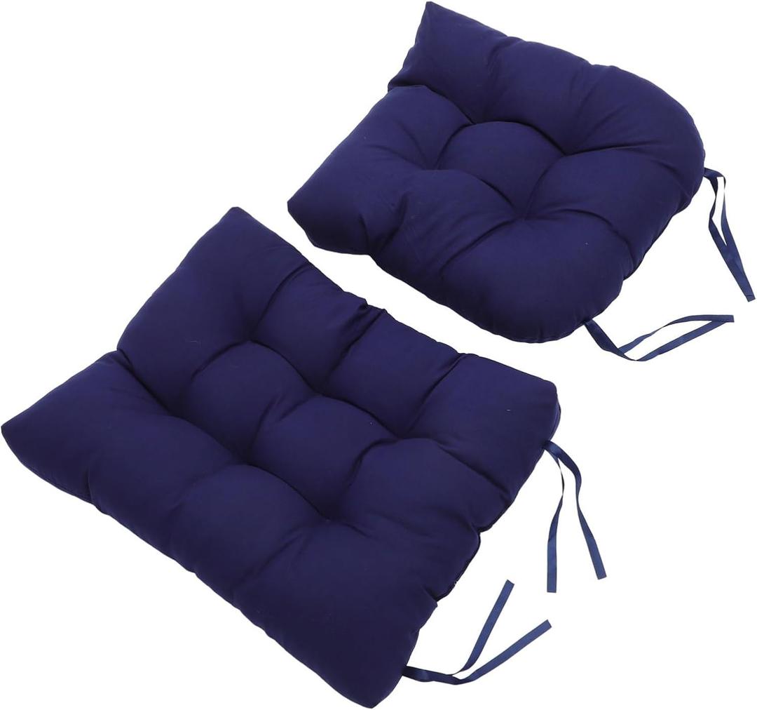Totority Pcs Outdoor Rocking Seat Pad Comfortable Car Office Chair Cushions Anti-Slip Back Seat for Hip Pain Relief