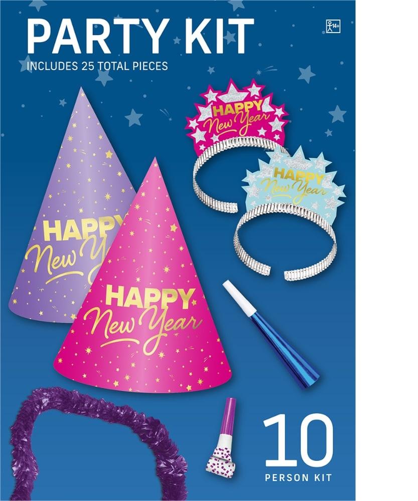 Amscan Shooting Stars New Year's Party Kit