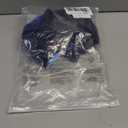 AOBUTE Women Zip Rash Guard UPF 50+ Gradient Short Sleeve Swim Top Surf Shirts (Large, Navy)