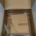 4 Pcs Acrylic Skateboard Wall Mount Rack Horizontal Holder for Skateboard and Snowboard Storage Space Saving Display for Home and Garage Decor, Wooden Rack