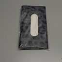 UntilPlan Car Tissue Holder, Slim Sun Visor Tissue Holder for Most Vehicle, Premium Leather Car Tissue Box, Easy Use, Leopard Gray