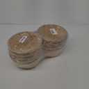 TOPZEA 10 Pack Round Gift Baskets, 8 Inch Natural Bamboo Woven Fruit Basket, Small Wicker Bread Roll Serving Basket, Food Storage Bin Handmade Baskets for Kitchen Restaurant Centerpiece Christmas