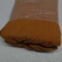 Bedsure Honey Ginger Duvet Cover Full Size - 3 Pieces Prewashed Extra Soft Cotton-Like Bedding Set, Includes 1 Duvet Cover 80x90 Inches with Zipper Closure & 2 Pillow Shams, Comforter Not Included