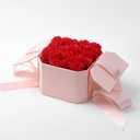 SITUMEIZI 100 Pcs 1.3 inches Mini Red Rose Head Fake Red Roses Artificial Flowers for Home DIY Flower Wall Mother's Day Party Birthday Decor