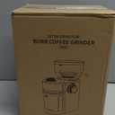 SHARDOR Burr Coffee Bean Grinder Electric, Adjustable Burr Mill with 16 Precise Grind Setting for 2-14 Cup, Silver