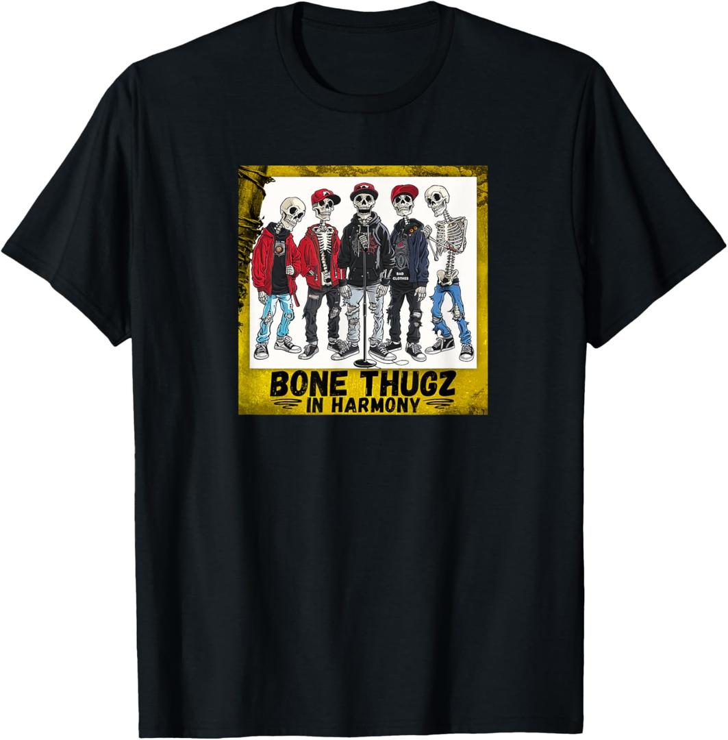 Bone Thugz In Harmony T-Shirt (Small, Black)