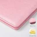 (2 Pack of) Server Book for Waitress and Waiter  VNKI 8 Pockets PU Leather Waitress Book Organizer  Cute Server Book, Guest Checks Book Holder Money Pocket Fit Server Apron (Pink)