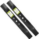 42 Inch Mower Blade for John Deere, Mulching Lawn Mower Blades for John Deere 42'' Deck with Circle Hole L100 L110 L111 L108 L118 Lawn Tractor Replace GX20249 GX20433 GY20567
