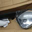 Hood Mirror for FREIGHTLINER CASCADIA, Heated Hood Mirror Assembly for FREIGHTLINER CASCADIA 2018+ (Painting (Black), Left)