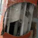 Set of 2 Folding Table 6 FT Lightweight Camping Table Portable Plastic Rectangular Outdoor Dining Table Steel Legs Fold-in-Half with Carrying Handle for Indoor,Picnic,Party,Wedding,Events(White)