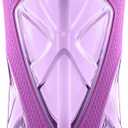 ZULU Torque 16oz Plastic Kids Water Bottle with Silicone Sleeve and Leak-Proof Locking Flip Lid, Soft Touch Carry Loop for School Backpack, Lunchbox, BPA-Free Dishwasher Safe, Purple