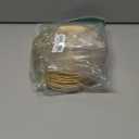 MOSIOBERDAVIAN 22 Pcs Stainless Steel Gold Plates 6.5 Inch Gold Dinner Plates Metal Serving Tray Dessert Dishes for Cakes BBQ, Salad, Snack, Desserts, Food Serving, Dips, Side Dishes Outdoor Camping