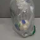 1 Gallon Water Bottle with Straw, 128 oz Large Water Jug with Times to Drink, Reusable Leak Proof with Handle, 2 Lids BPA Free Big Sports Bottles for Fitness Gym Camping (Clear, 128 Ounces)