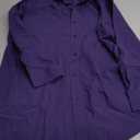 Fortino Landi Men's Long Sleeve Dress Shirt Purple 15 1/2, 34-35