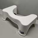 Squatty Potty The Original Bathroom Toilet Stool, 7 Inch height, White