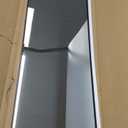 Delma Arched Mirror Full Length,Standing Mirror Full Body,Large Floor with Stand for Wall Entryway Door Bedroom Bathroom Living Room (56"L x 15"W, Black Frame)