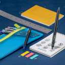 PILOT FriXion Synergy Clicker Erasable, Refillable & Retractable Gel Ink Pens, 0.5mm Extra Fine Point, Black Ink, 5-Pack