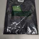 Women's Summer Bodycon Dress Short Sleeve Scoop Neck Sexy Casual Stretchy T Shirt Mini Dresses (Black, M)