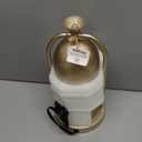 Hong-in Gold Candle Warmer Lamp with Timer-Modern Room Decor Aesthetic Vintage, Gifts for Women,Dimmable Wax Melt Warmer for Scented Wax with 2 Bulbs