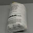 GentleSoft Blankets Queen Size for Bed - Cozy Soft Sofa Couch Cover Blankets for Women, Cute Large Bedding Fleece Throws for Girls, Off White, 90x90 Inches