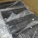 600PCS Black Sushi Trays with Lids Plastic Sushi Containers Disposable Sushi Box (XS)