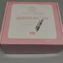 Acrylic Nail Kit with Drill: 20g Clear White Pink Acrylic Powder and Liquid Beginners Set - Professional Brushes Nail Tips Nail Supplies - Full Tools Extensions Starter for Women Home & Salon