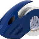 Amazon Basics Heavy Duty Packaging Tape with Dispenser for Shipping, Sealing Boxes, Moving and Storing, 1.88" x 22.2 yds, 6-Pack, 4.33 x 2.64 x 2.36 in