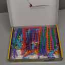 POPULAR PLAYTHINGS Playstix Construction Toy Set with Building Sticks for STEM and Classroom Use, for Kids Ages 4 and Up - 150 Piece Kit